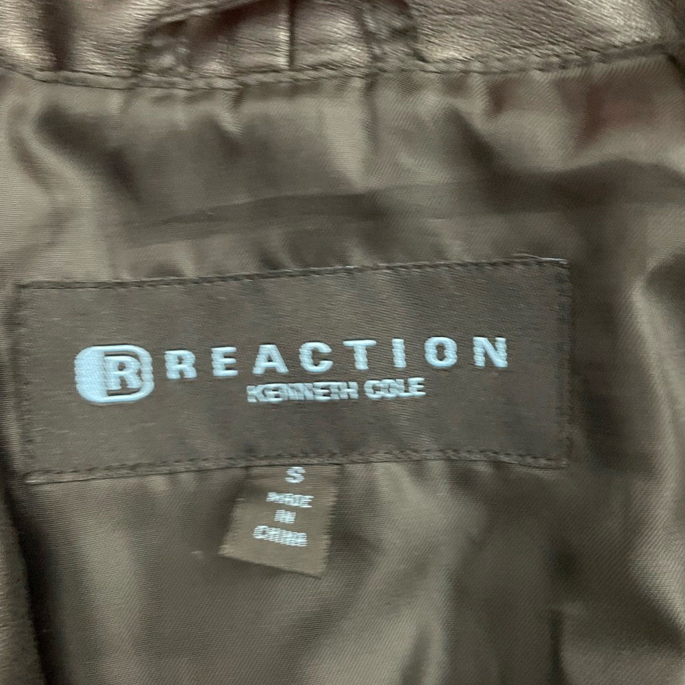Kenneth Cole leather jacket - Picture 3 of 4